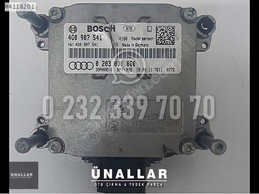 AUDİ A7 RADAR SENSÖRÜ ve TÜM AKSAMLARI | ÜNALLAR OTO ÇIKMA |