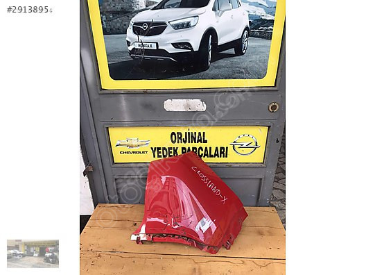 39097388 opel crossland x sağ arka tampon köşesi