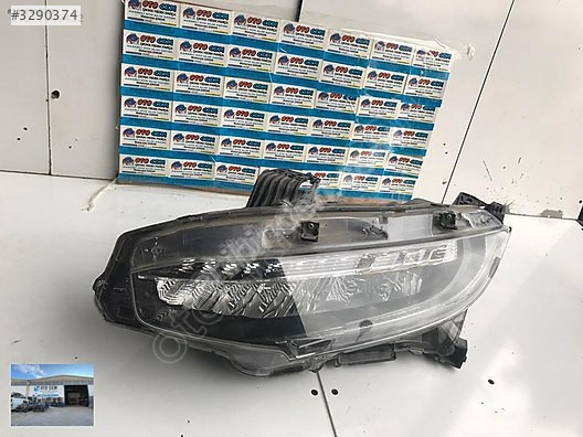 OTO CEM DEN HONDA CİVİC FC5 ÇIKMA SOL FAR LEDLİ