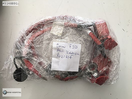 BMW F30 3 SERİSİ POZİTİF AKÜ KABLOSU ÇIKMA ORJİNAL
