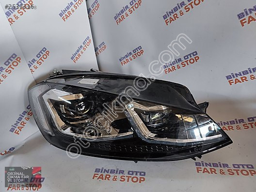 GOLF 7.5 LED'Lİ 17-20 SAĞ FAR BİNBİR OTO FAR-STOP YEDEK