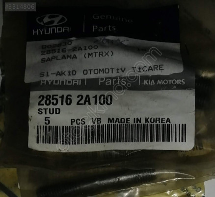 52950 2A100 HYUNDAI MATRİX BİJON SAPLAMASI