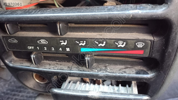 hyundai accent kalorifer  düğme takımı