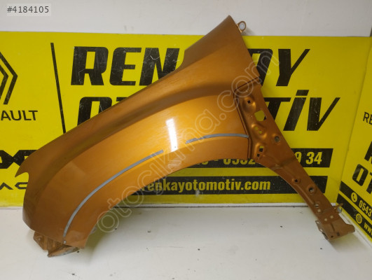 DACİA DUSTER SOL ÖN ÇAMURLUK TURUNCU ORJ ÇIKMA RENKAY KOCAELİ