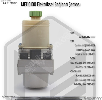 Volkswagen Polo Elektrikli Direksiyon Pompası