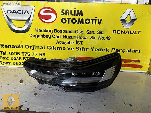 RENAULT CAPTUR 2025 ÇIKMA OEJİNAL SOL FAR VE DİĞER PARÇALARI