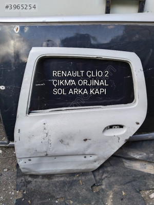 RENAULT CLİO SYMBOL ÇIKMA ORJİNAL SOL ARKA KAPI