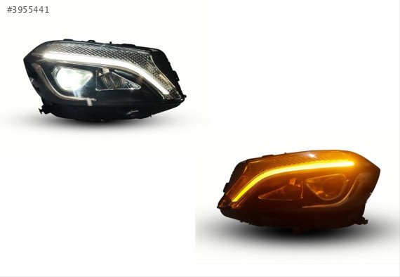 W176 2010-2018 A SERISI IÇIN FULL LED FAR (halojen farlı İÇİN
