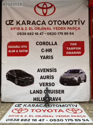 2019-2025 TOYOTA COROLLA ÇIKMA ORJİNAL ARKA TORSİYON-SALINCAK