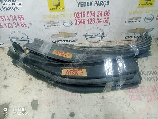 OPEL ASTRA J ÖN TAMPON ALT SOL SPOYLER OEM 13368683