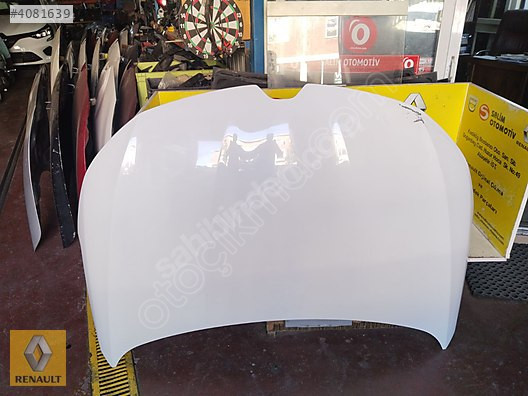 RENAULT MEGANE 4 BEYAZ ORJİNAL ÇIKMA MOTOR KAPUTU VE DİGERLERİ