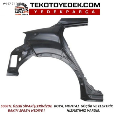 CHR ARKA ÇAMURLUK SAĞ SOL 2016 2017 2018 2019 2020 2021 2022 2023