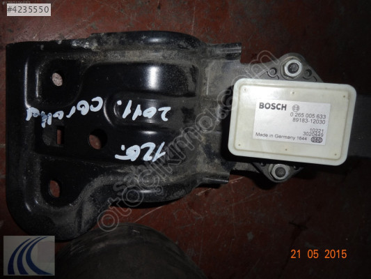 TOYOTA COROLLA 2012 ÇIKMA VİRAJ BEYİNİ