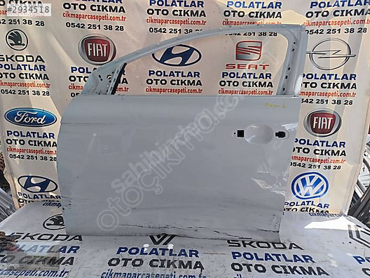 Renault Megane 4 ön sol kapı orijinal beyaz