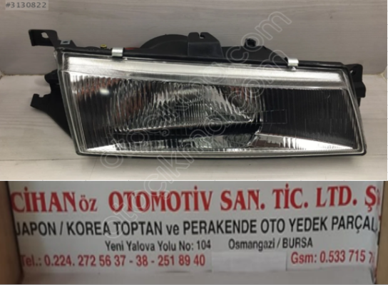 HYUNDAİ EXCEL FAR 1992-1994 92102-101 24300,.