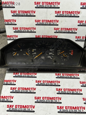 1245435024 MERCEDES W124  230 E KM SAATİ GÖSTERGE PANELİ