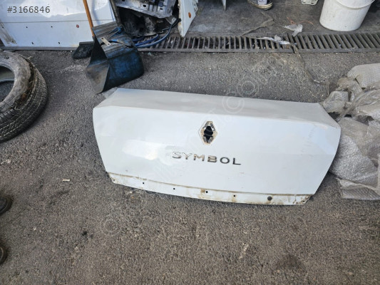2009/2012 RENAULT SYMBOL BEYAZ BAGAJ KAPAĞI ORJ BOYASİZ GÖÇÜKLÜK