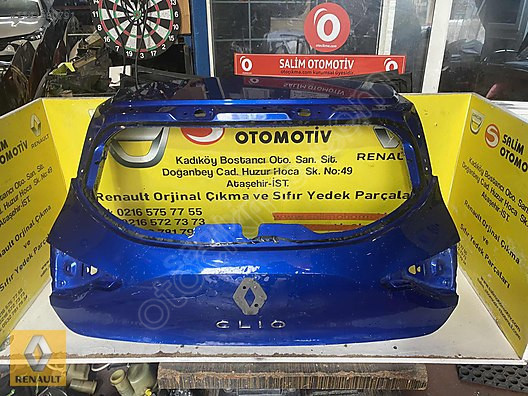 RENAULT CLIO 5 ÇIKMA ORJİNAL BAGAJ KAPĞAĞI VE DİĞER PARÇALARI