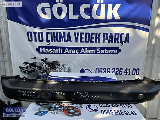 Toyota Proace City Cargo Arka Tampon ORJİNAL