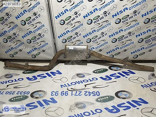 BMW 1 SERİSİ F20 KASA KOMPLE EGZOZ ORJ ÇIKMA 8635191