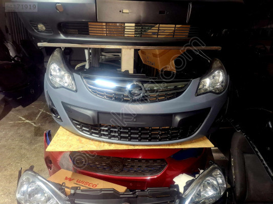 ÖZMEN OPEL CORSA D MAKYAJLI ÖN TAMPON SAĞ SOL FAR PANJUR IZGARA