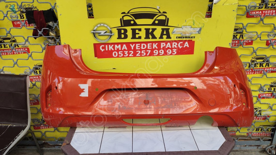 OPEL CORSA F ARKA TAMPON TURUNCU ÇIKMA ORJİNAL YEDEK PARÇA