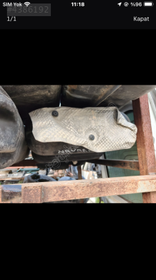 Nissan navara yakıt deposu