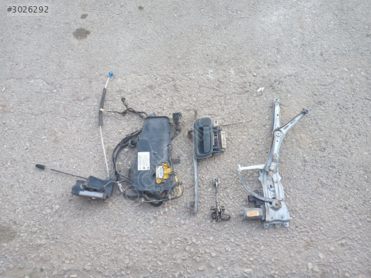 Opel Astra G 99-09 Ön Sağ Kapı Malzemeleri Orijinal Çıkma