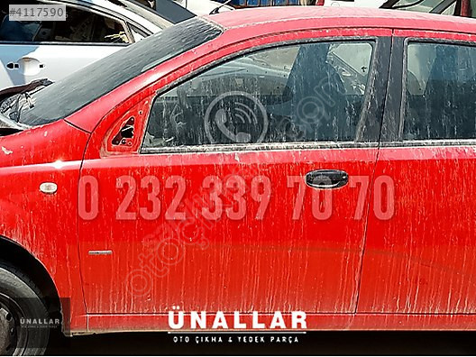 CHEVROLET KALOS SOL ÖN KAPI ve TÜM AKSAMLAR| ÜNALLAR OTO ÇIKMA |