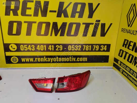 RENAULT CLİO 4 SAĞ İÇ DIŞ STOP ORJ ÇIKMA RENKAY OTO KOCAELİ