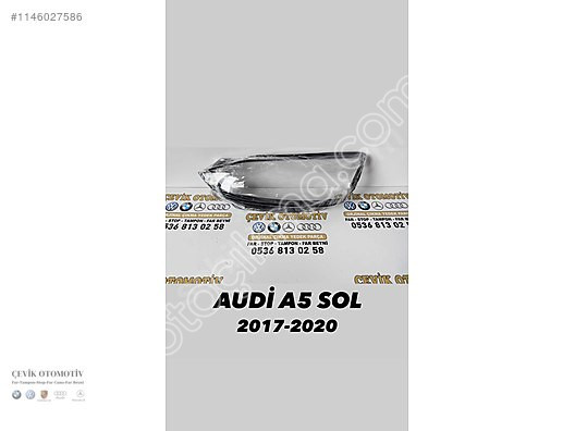 AUDİ A5 2017-2020 SOL FAR CAMI