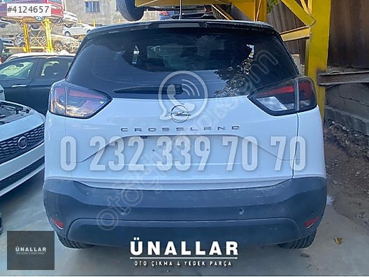 OPEL CROSSLAND X ARKA TAMPON ve TÜM AKSAM| ÜNALLAR OTO ÇIKMA |