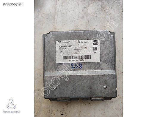 Opel Astra G 1.6 Motor Beyni 6237797 - 16268377