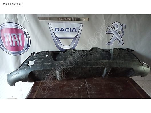 Clio 4 arka tampon alt kaplaması orijinal