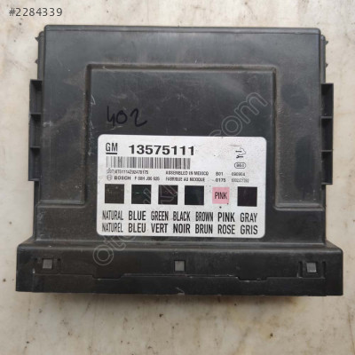 Opel İnsignia BCM Merkezi kontrol Modülü 13575111