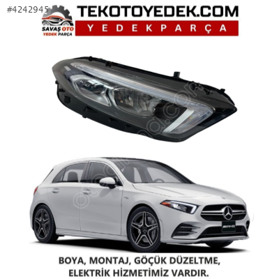 MERCEDES W177 A177 ÖN FAR SAĞ SOL 2019 2020 2021 KAMPANYA