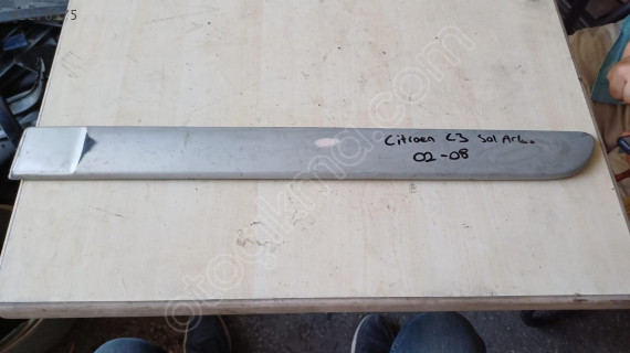2002-2008 citroen c3 sol arka kapı bandı