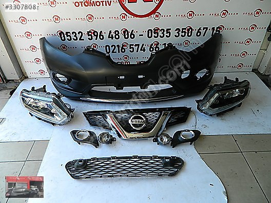 Nissan X-Trail T32 2014-2017 Ön Tampon Set Sıfır Yedek Parça