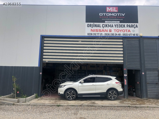 NİSSAN QASHQAİ J11 HATASIZ ORİJİNAL KUPA ve TÜM PARÇALARI...MİL
