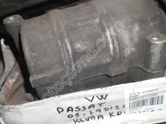 VOLKSWAGEN PASSAT 2005 1.9 DİZEL KLİMA KOMPRESÖRÜ
