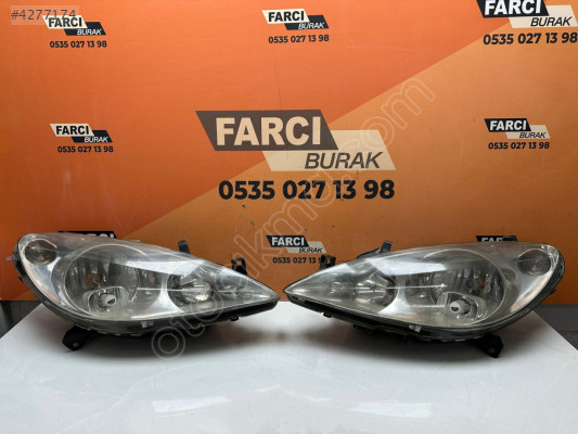 PEUGEOT 307 TAKIM FAR SİSLİ ORJİNAL 2001-2008