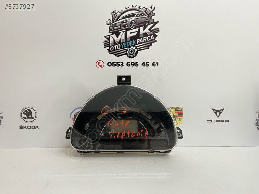 Orjinal Citroen C2 C3 Gösterge Paneli - KM Saati 9652008280