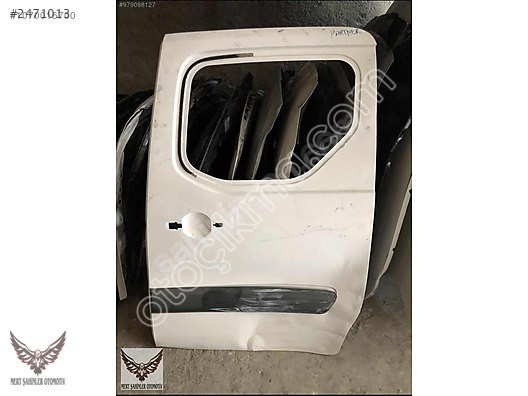PARTNER PEUGEOT SOL SÜRGÜLÜ ARKA KAPI PARÇASI