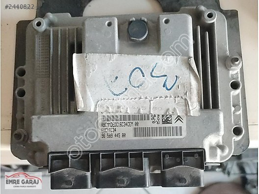 Peugeot 307 Modeli için 9658944580 Kodlu Motor Beyni