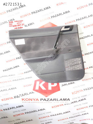 Çıkma Volkswagen Polo 4 2005-2009 Sol Arka kapı döşemesi #335