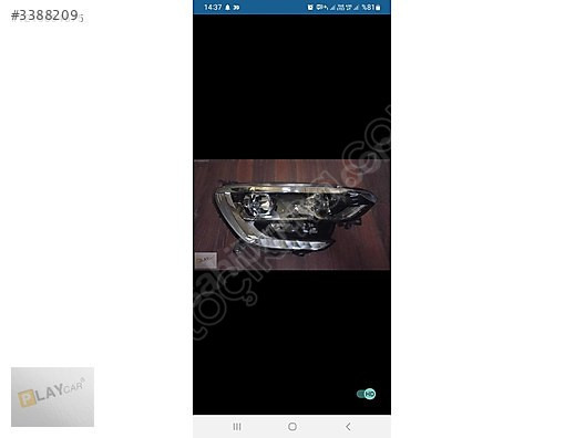 RENAULT MEGANE 4 JOY TOUCH SARI SOKET SAĞ FAR SIFIR ORJ