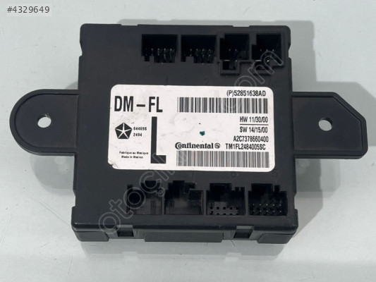 A2C7378660400 MASERATİ GHİBLİ 2016 SOL KAPI KONTROL BEYNİ