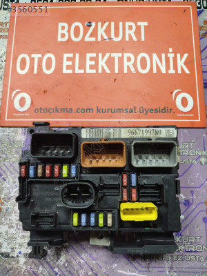 CİTROEN-PEUGEOT ÇIKMA MOTOR BEYNİ 9667199780-BSM-R09-00
