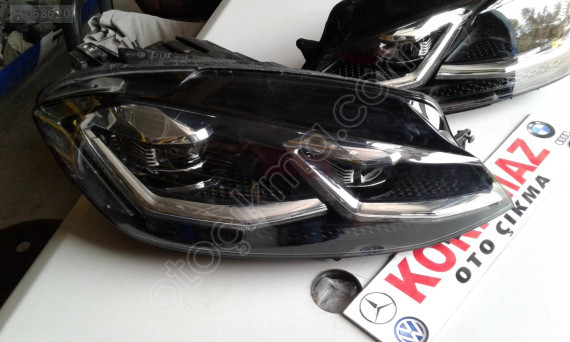 VOLKSWAGEN GOLF 7.5 SAĞ SOL FAR TEK BEYİNLİ