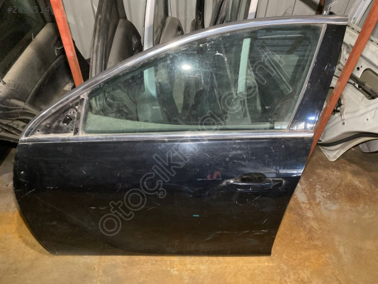 OPEL İNSİGNİA SOL ÖN KAPI SİYAH RENKLİ HATASIZ